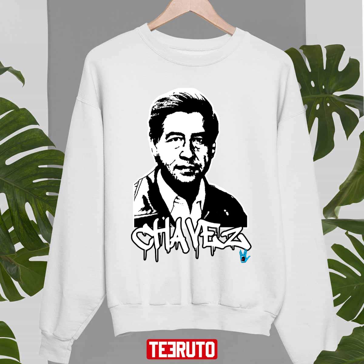 Chavez Organizer Black And White Cesar Chavez Unisex Sweatshirt