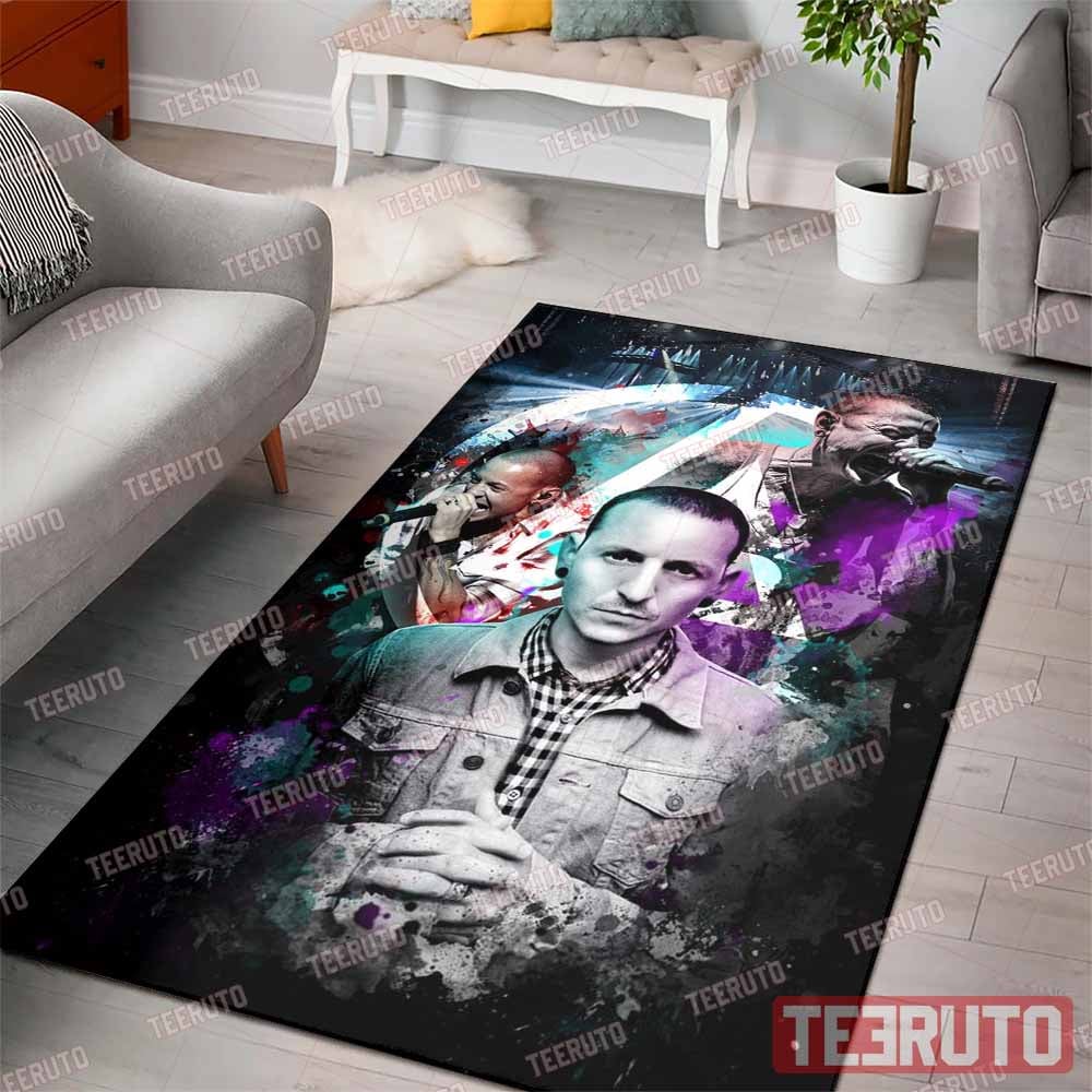 Chester Bennington Tribute Rug