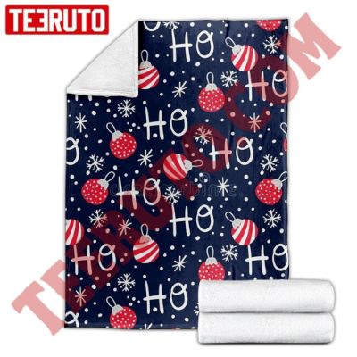 Christmas Designs Hoho Fleece Blanket
