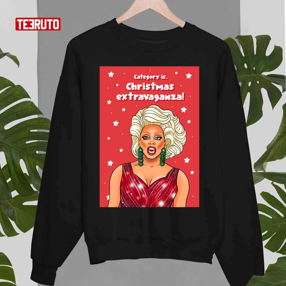 Christmas Drag Queen Christmas Unisex Sweatshirt
