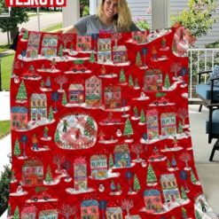 Christmas Miniatures Quilt Blanket