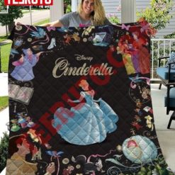 Cinderella Classic Collection Disney Quilt Blanket