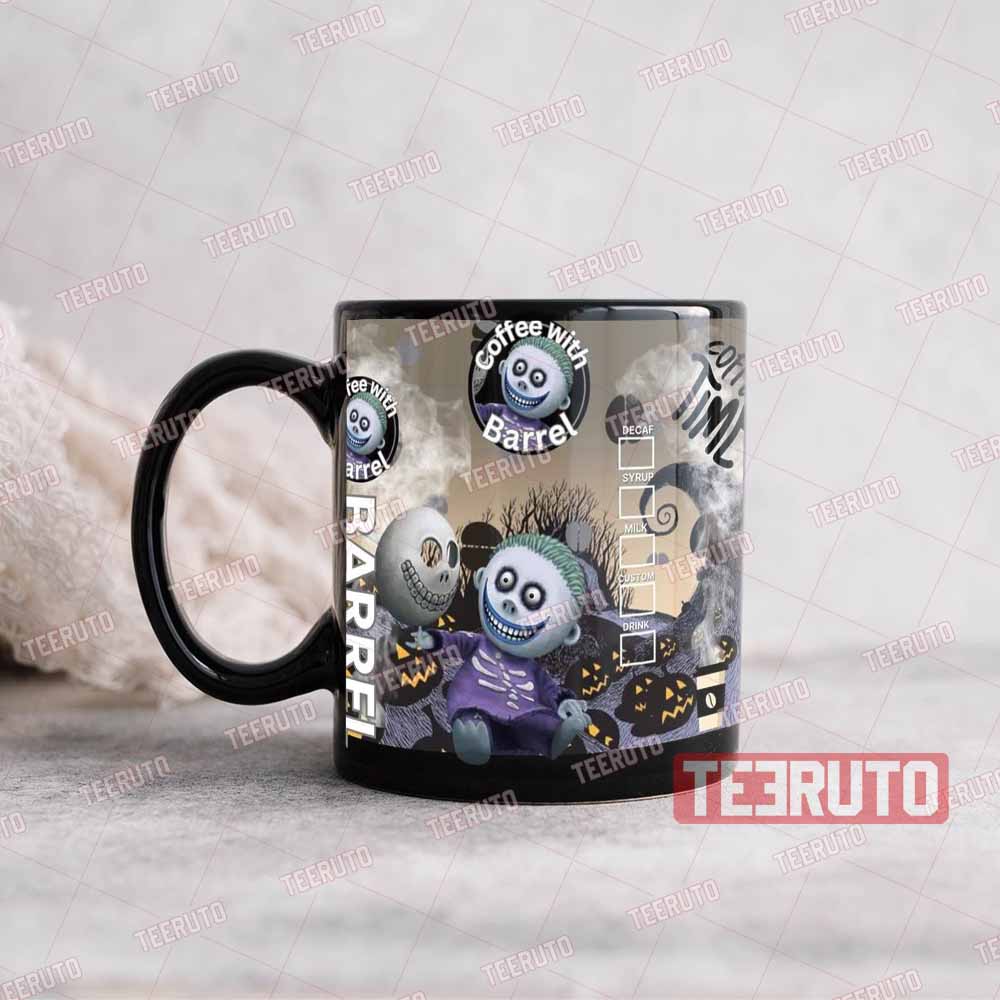 Coffee With Barrel Mug