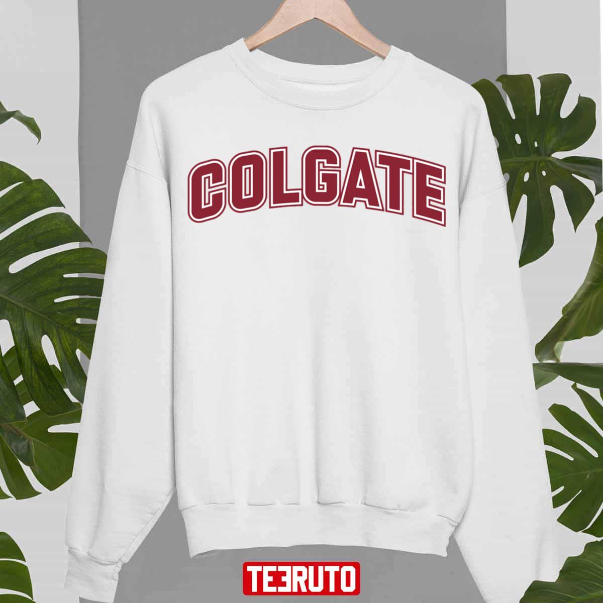 Colgate Font Logo Unisex Sweatshirt