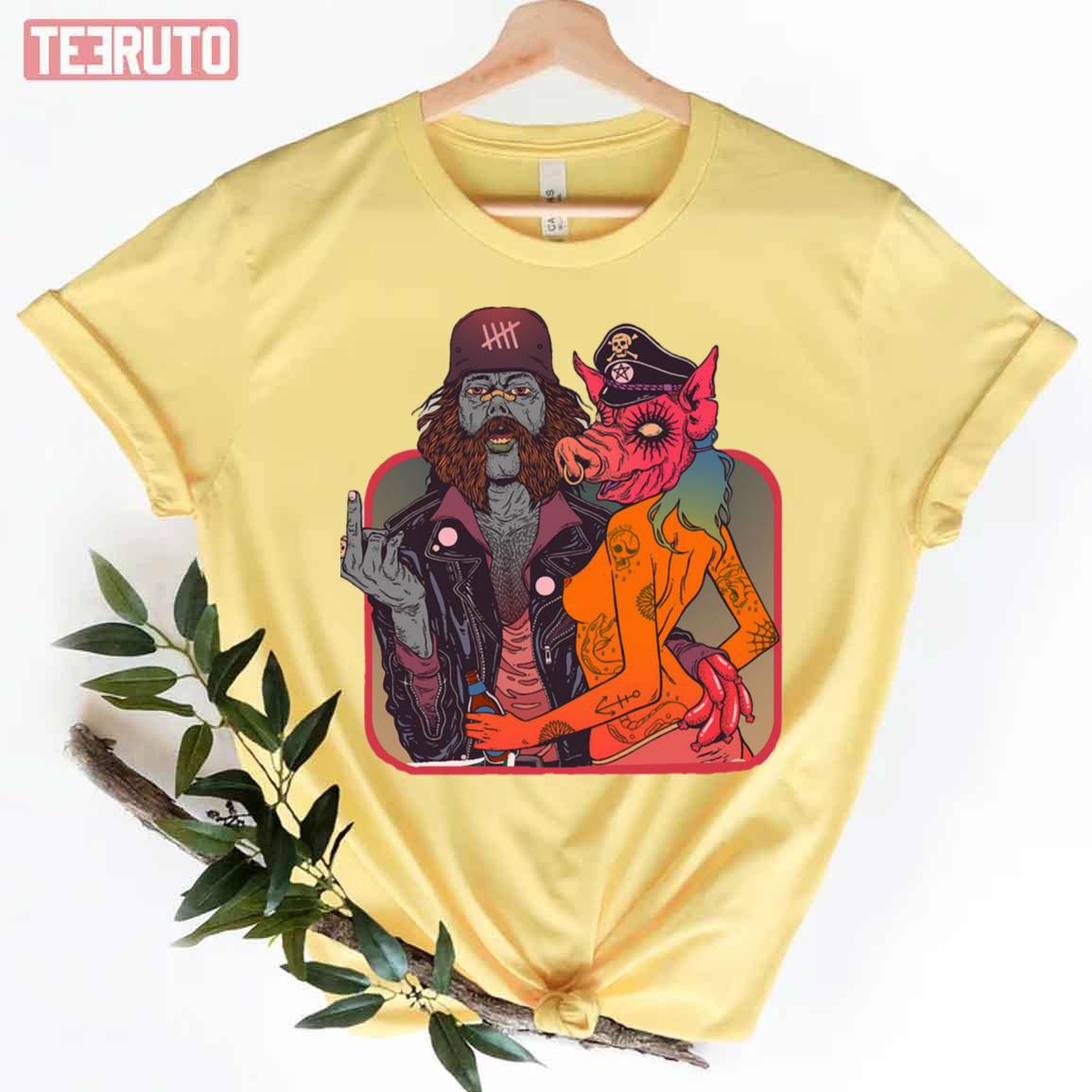 Colored Design Turbonegro Unisex T-Shirt