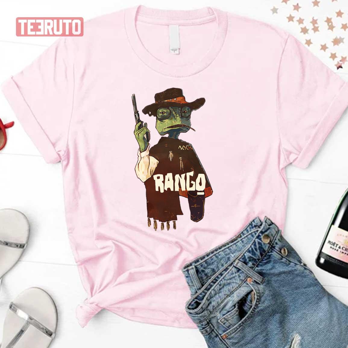 Cowboy Kadal Buntung Rango Duke Unisex T-Shirt