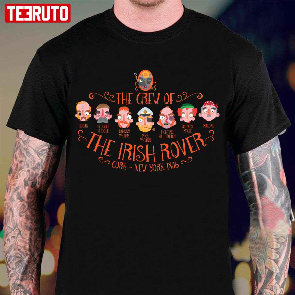 Crew Of The Irish Rover Redux Unisex T-Shirt