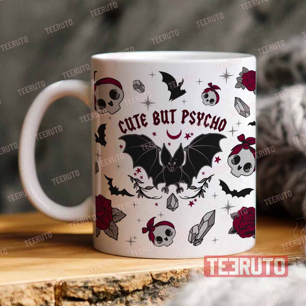 Cute But Psycho Halloween Mug