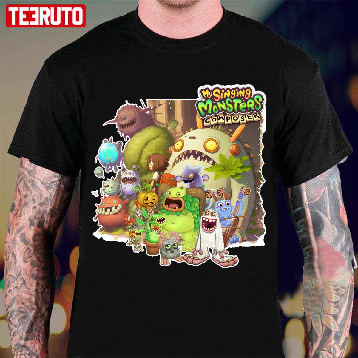 Cute Squad My Singing Monsters Wubbox Unisex T-Shirt - Teeruto