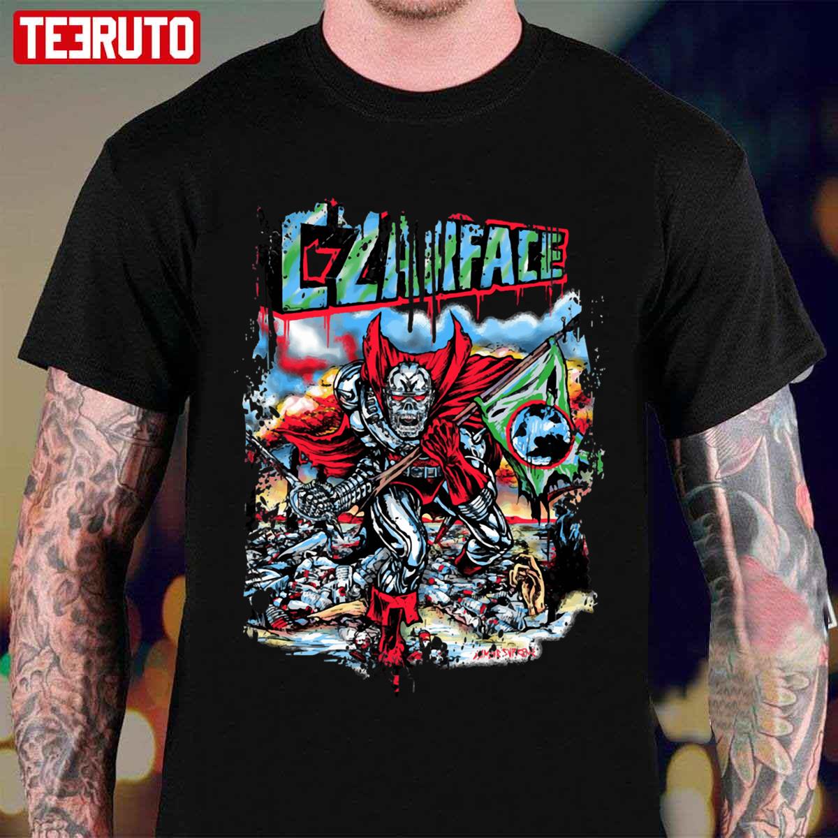 Czarface Distressed Cupcakke Unisex T-Shirt