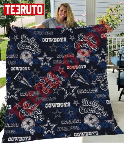 Dallas Cowboys Quilt Blanket - Teeruto