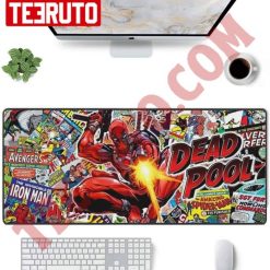 Deadpool Marvel Character Dead Pool Ryan Reynold Mousepad