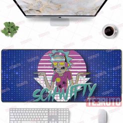 DJ Rick Sanchez Rick And Morty Schwifty Retro Mouse Mat