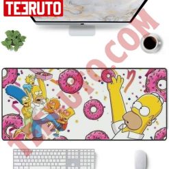 Donuts Family The Simpsons Mousepad