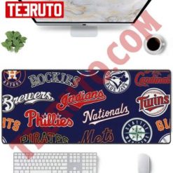 Football Logo Mlb All Teams Mouse Pad