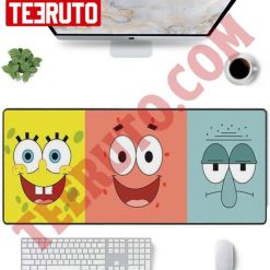 Funny Cartoon Spongebob Patrick Star Mousepad