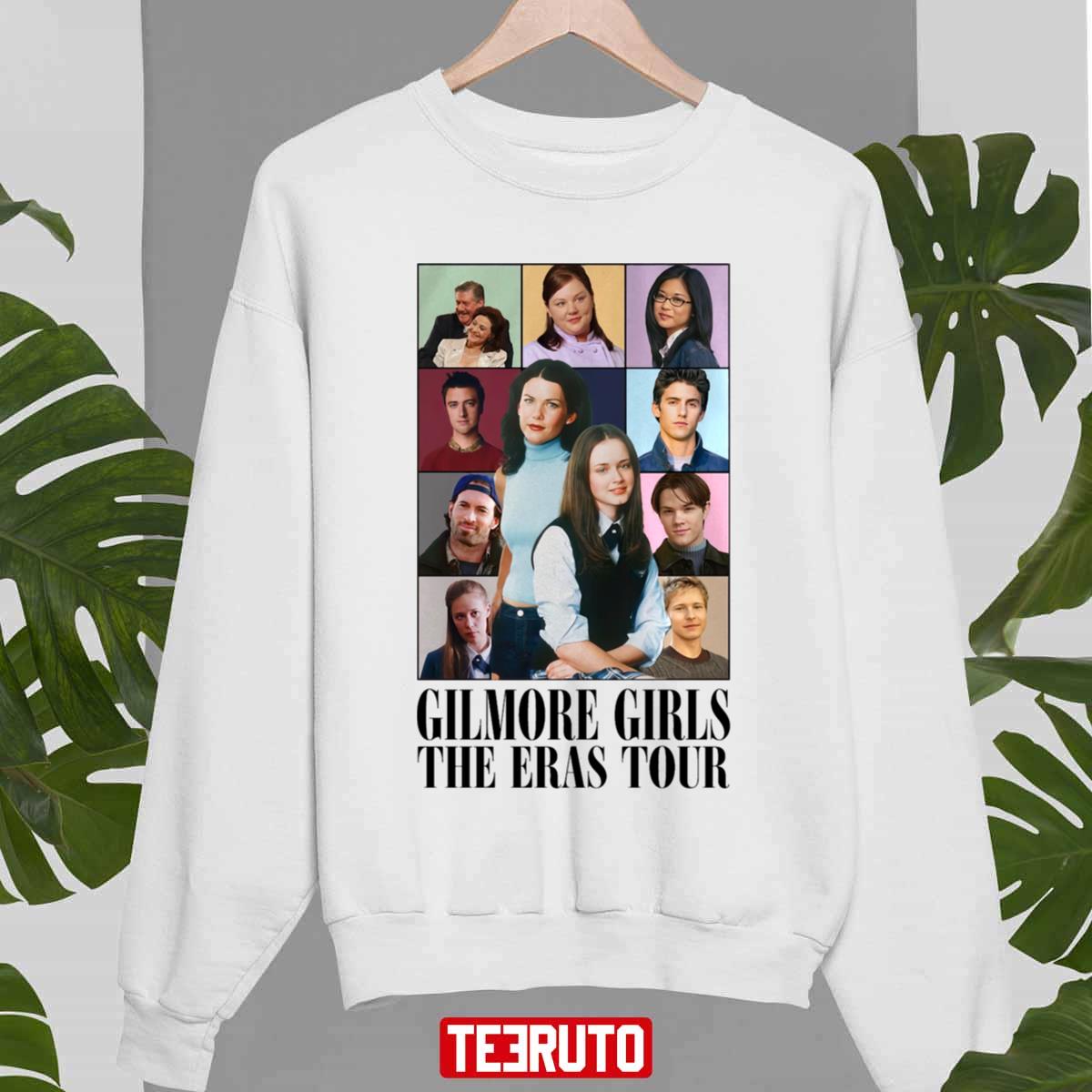 Gilmore Girl The Eras Tour Stars Hollows Tv Show Gilmoregirls Unisex Sweatshirt