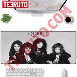 Grey Art Queen Band Mouse Pad