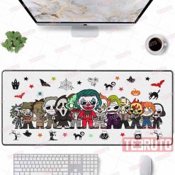 Halloween Characters Chibi Fanart Mouse Mat