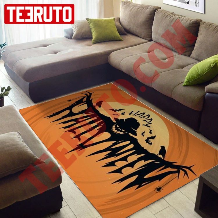 Happy Halloween Welcom To Our Home Rug