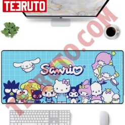 Hello Kitty My Melody Kuromi Aggretsuko Gudetama Mousepad