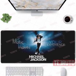 His Music His Moves Michael Jackson Mouse Mat