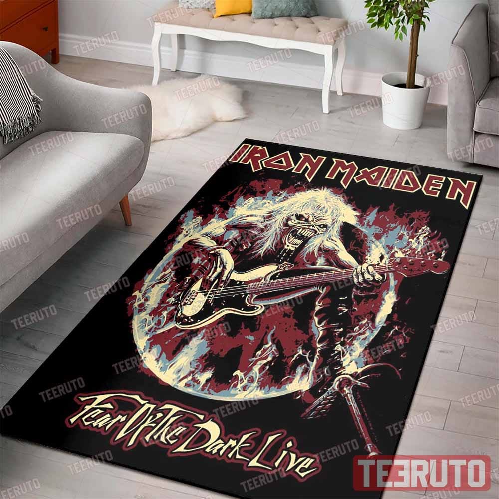 Iron Maiden Fear Of The Dark Live Rug