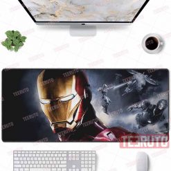 Iron Man Superhero Art Mouse Mat