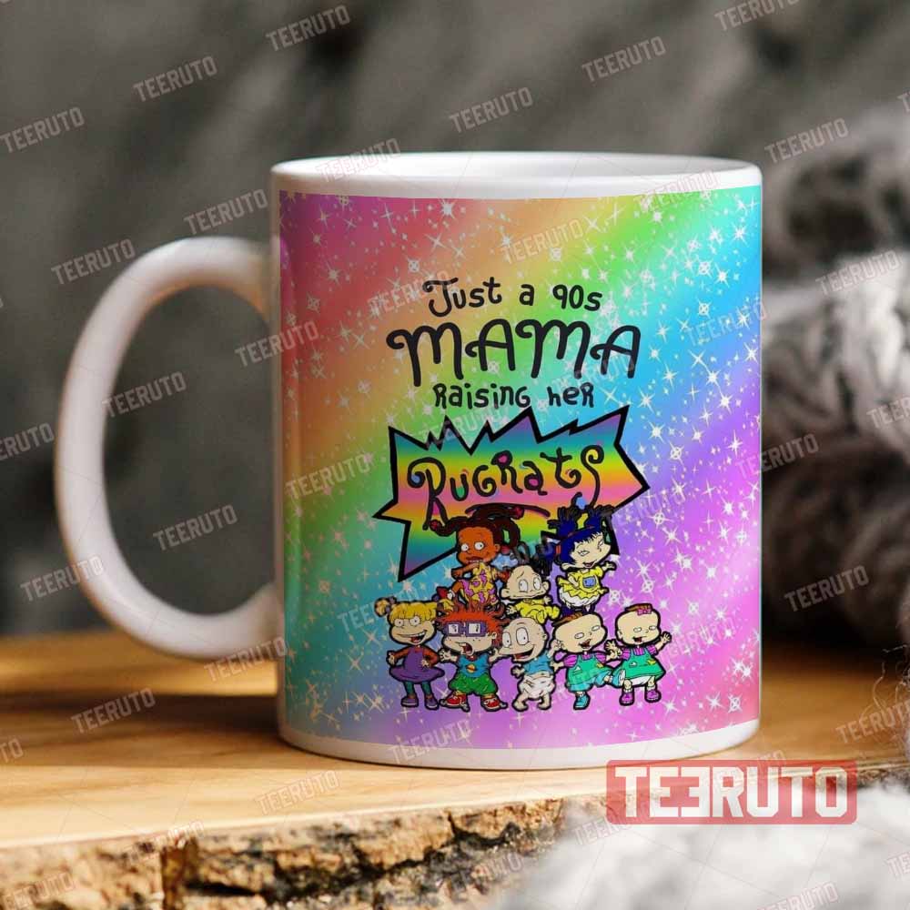 Just A 90s Mama Raising Her Rugrats Mug
