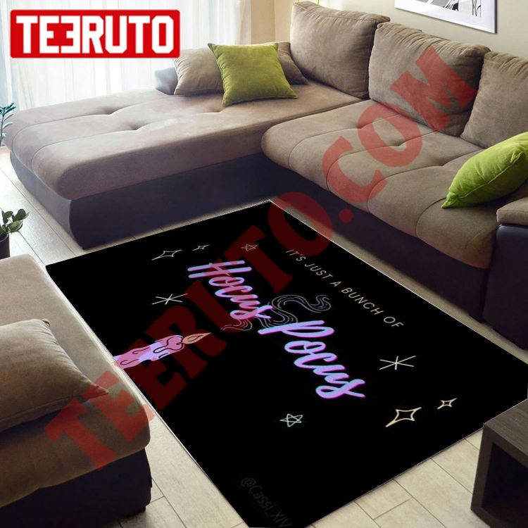 Just A Bunch Of Hocus Pocus Halloween Witch Rug