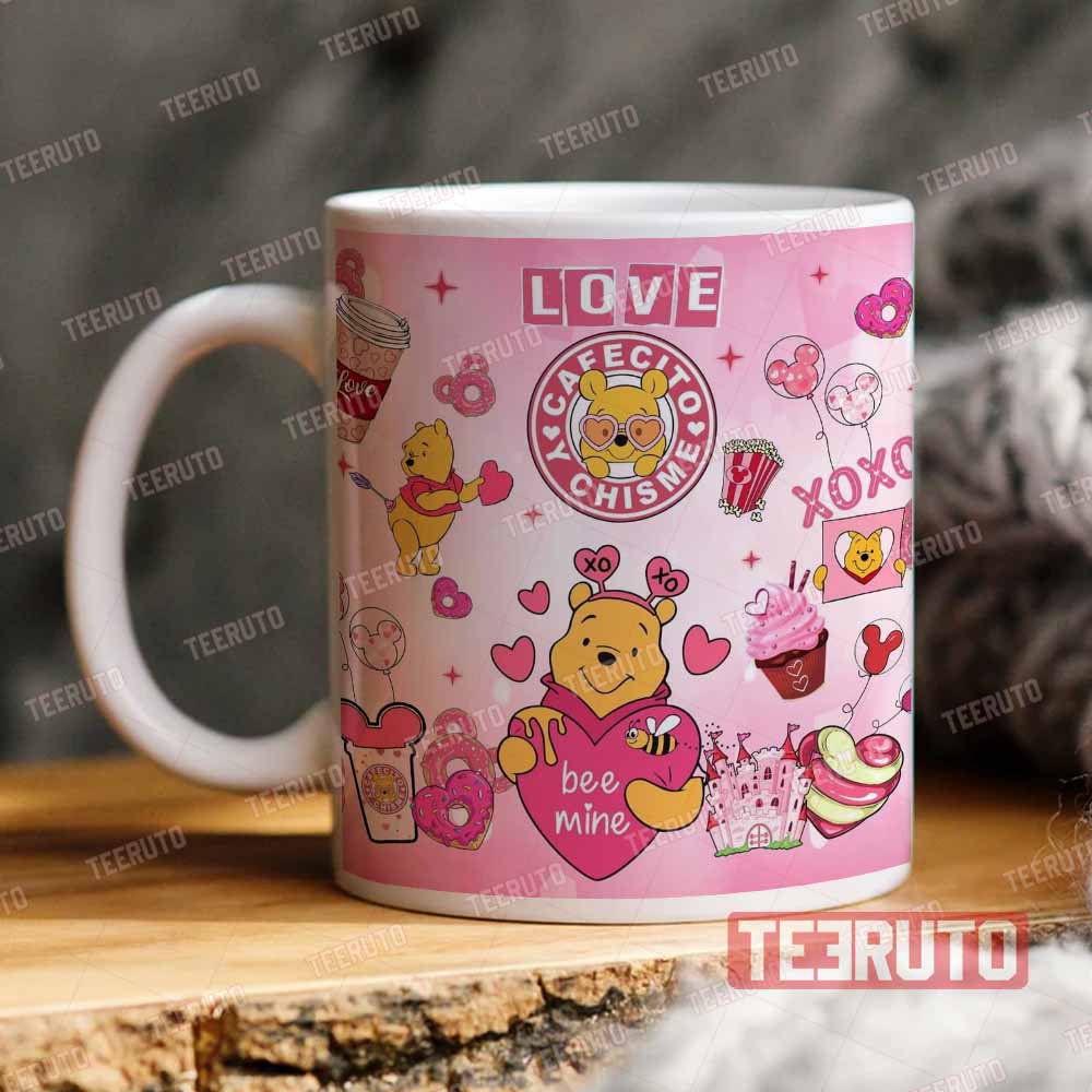 Love Cafecito Bee Mine Winnie Pooh Mug