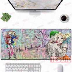 Love Joker & Harley Quinn Mouse Mat