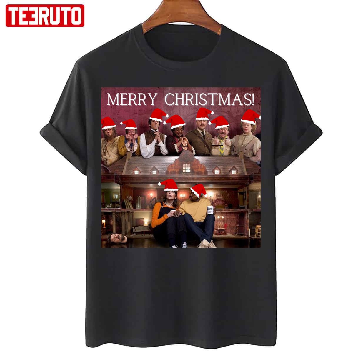 Merry Christmas Bbc Ghosts Unisex T-Shirt