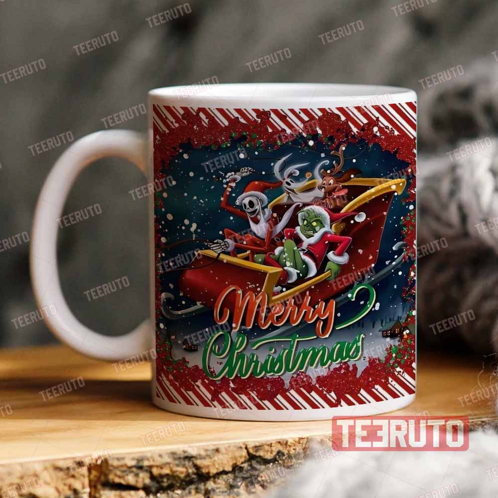 Grinch Mug, Christmas Mug