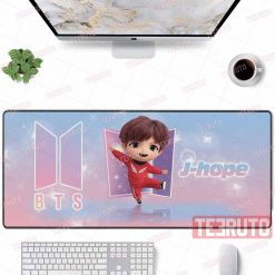 Mic Drop Tiny Tan Bangtan BTS j-hope Mouse Mat