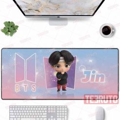 Mic Drop Tiny Tan Bangtan BTS Jin Mouse Mat