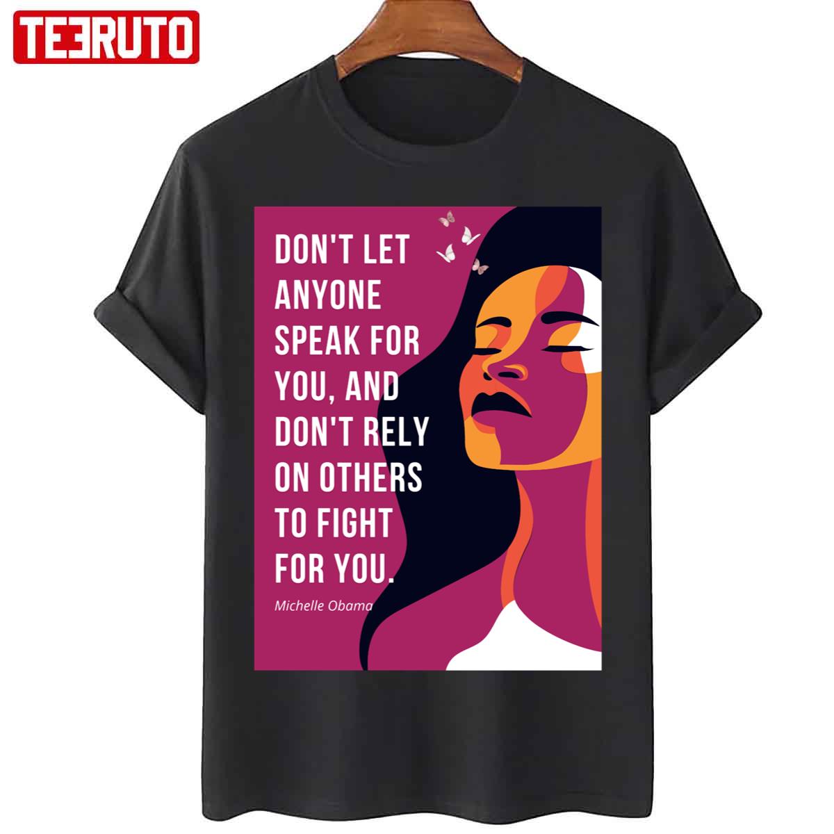 Michelle Obama Inspirational Quote Unisex T-Shirt