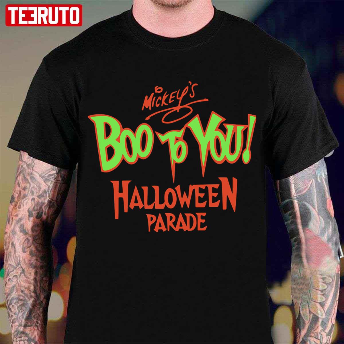 Mickey’s Boo To You Parade Halloween Unisex T-Shirt