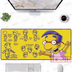 Milhouse Van Houten The Simpsons Mouse Mat