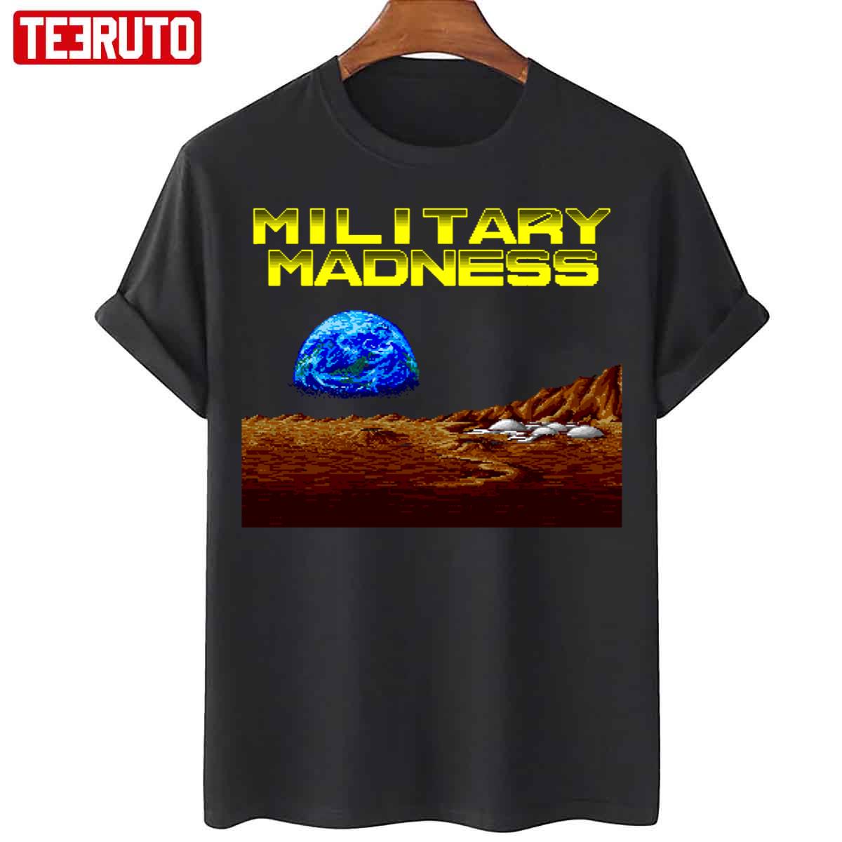 Military Madness Turbografx 16 Title Screen Unisex T-Shirt