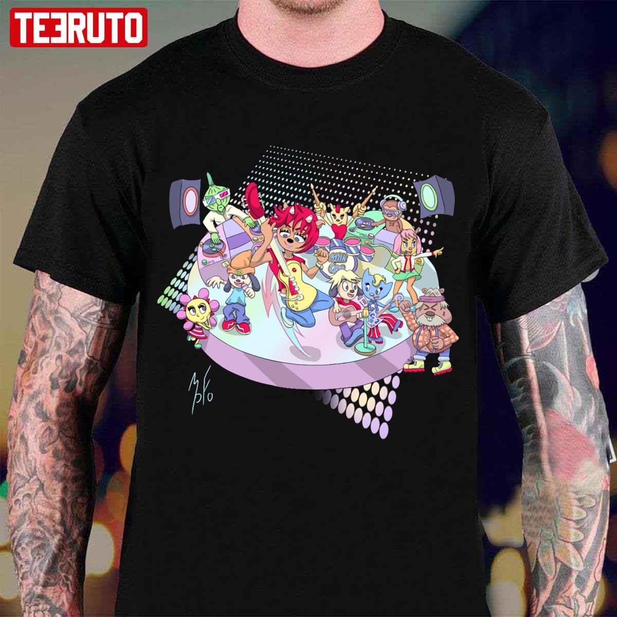 Milk Can Rocks Jammer Lammy Unisex T-Shirt