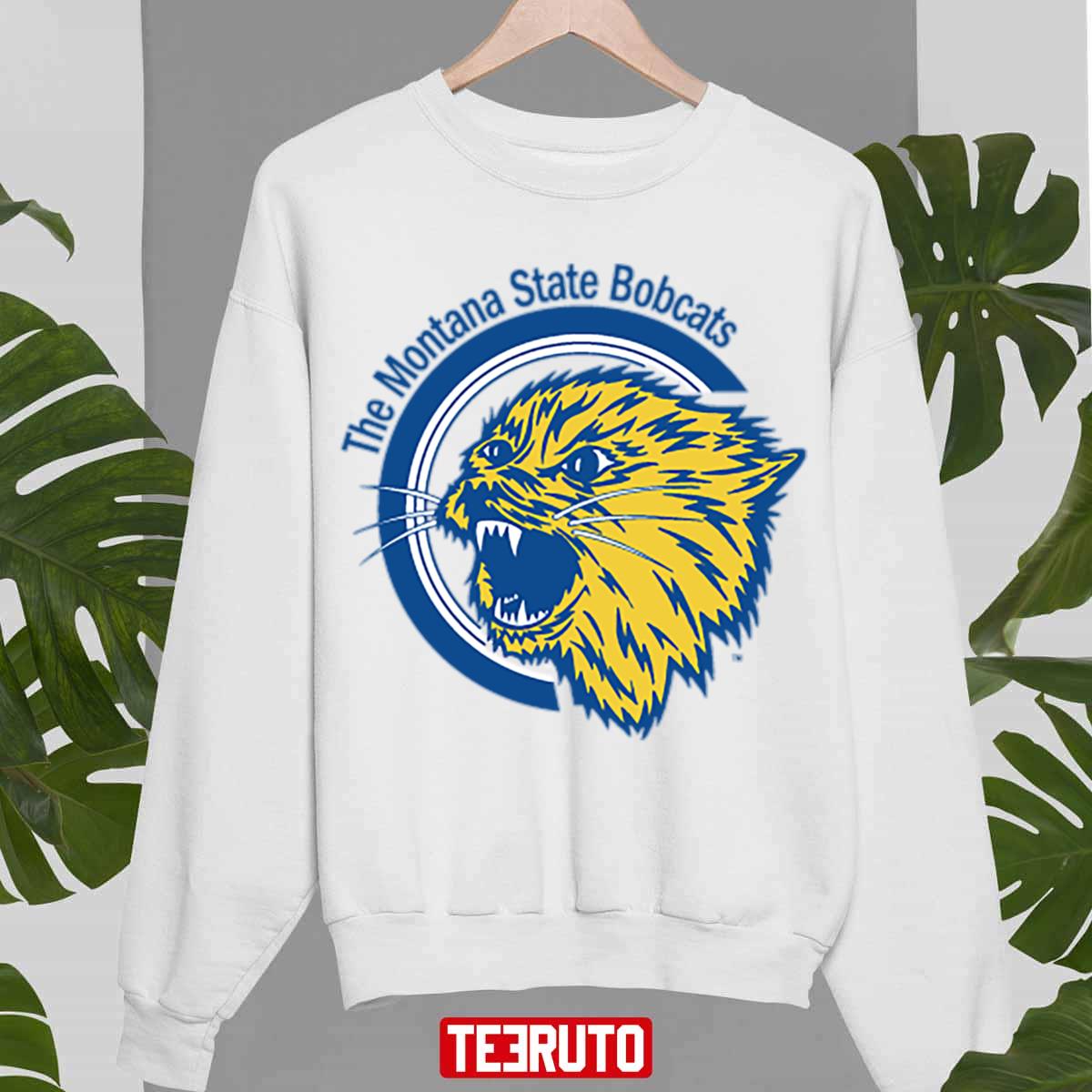 Montana State Bobcats Throwback Logo Unisex Sweatshirt