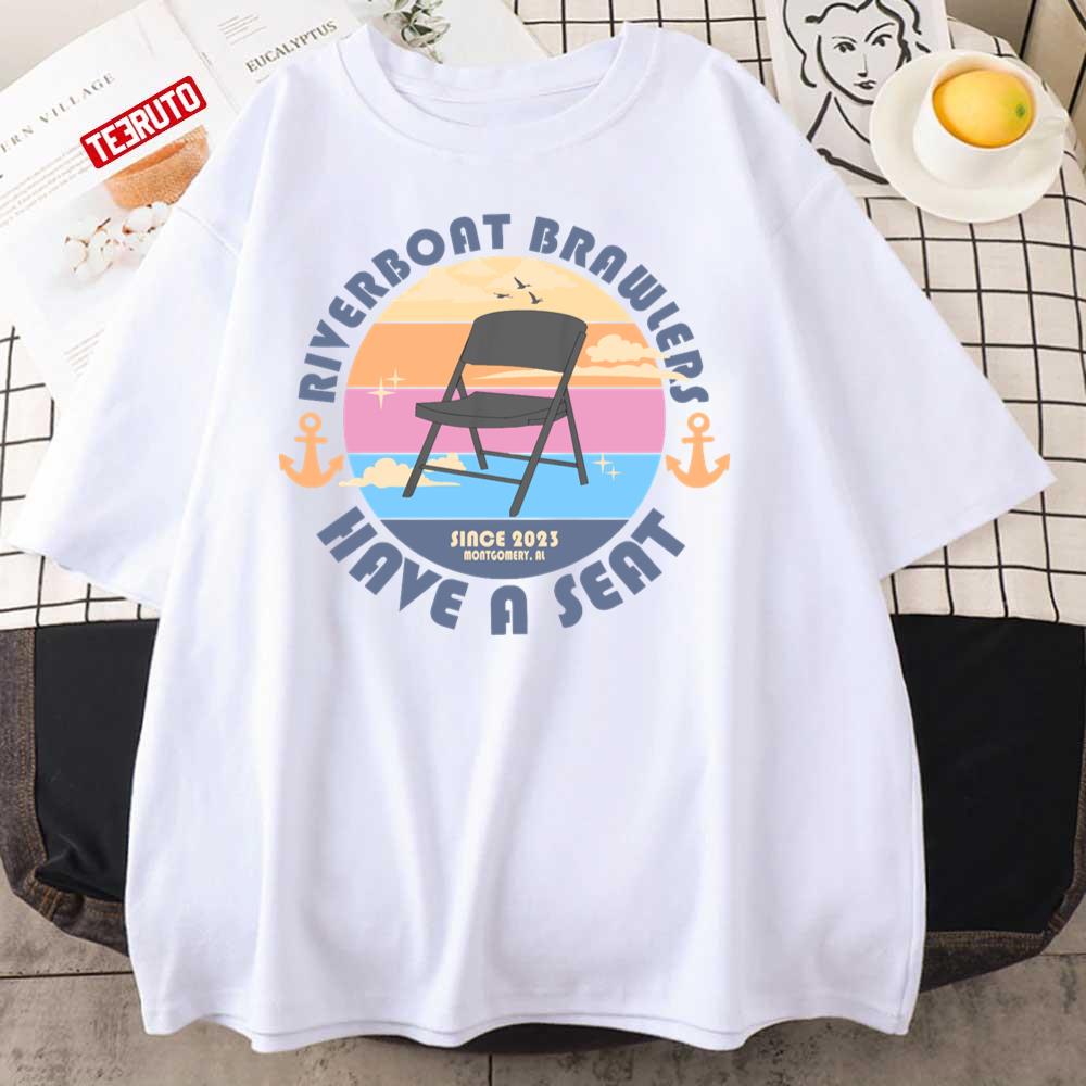 Montgomery Riverboat Brawl Folding Chairs Fly Unisex T-Shirt
