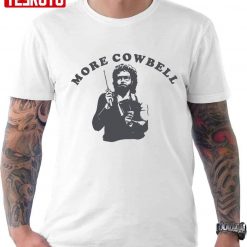 More Cowbell Retro Design Logo Unisex T-Shirt