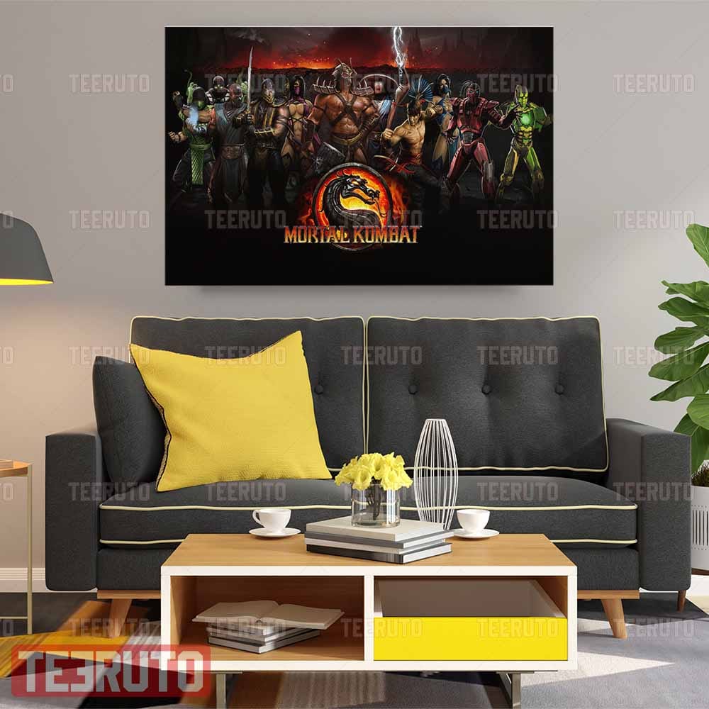 Mortal Kombat Landscape Canvas