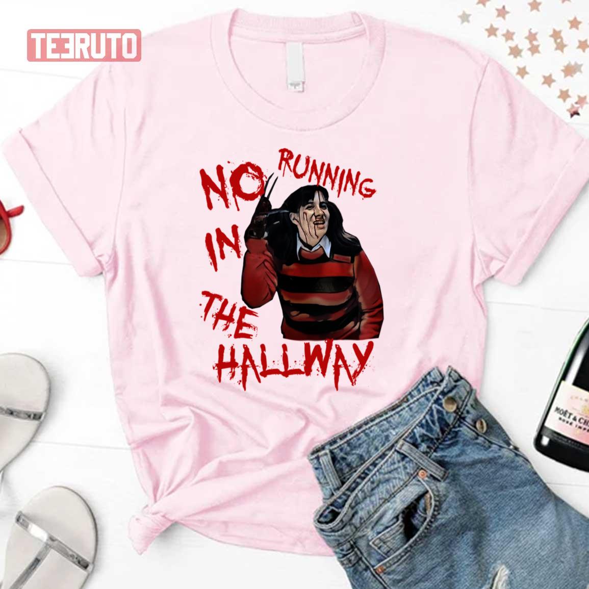 No Running In The Hallway Halloween Unisex T-Shirt