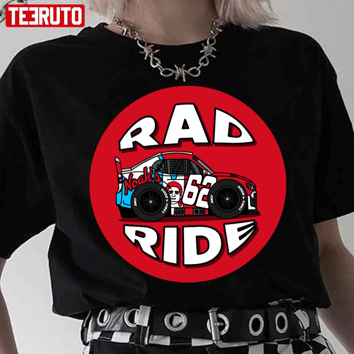 Noah's Rad Ride Noah Gragson Unisex T-Shirt - Teeruto