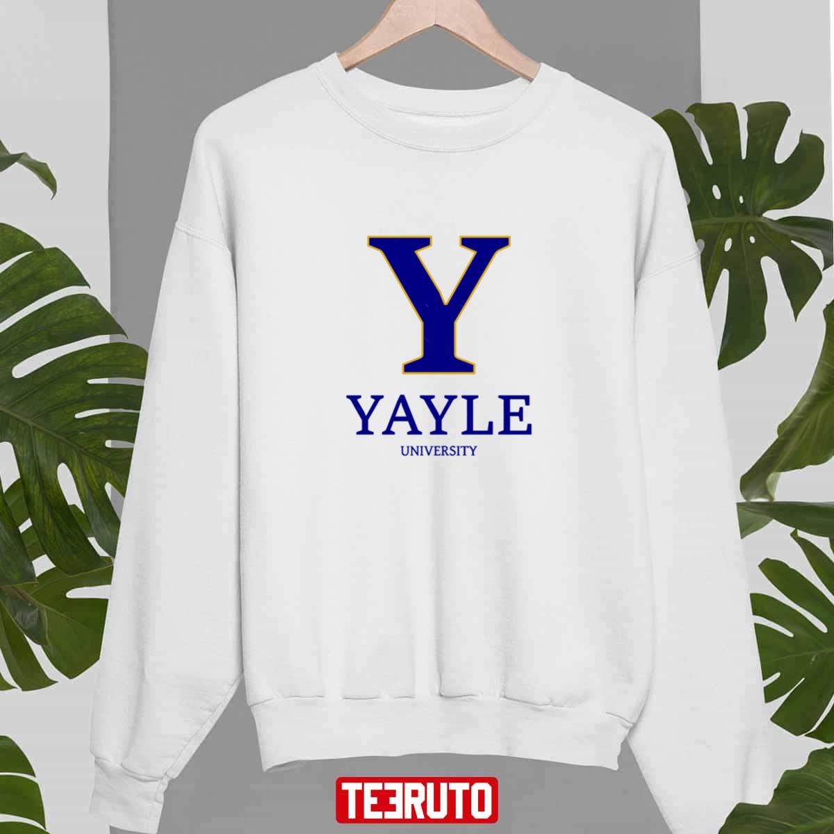 Novelty Yayle University Not Yale Logo Design Unisex Sweatshirt