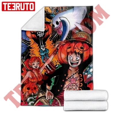 One Piece Halloween Costume Fleece Blanket
