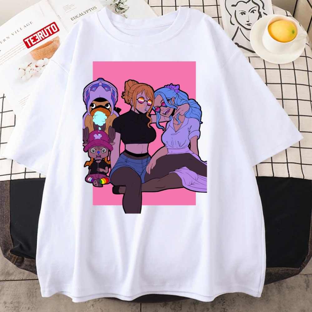 One Piece Namivivi Lgbtq+ Pride Unisex T-Shirt